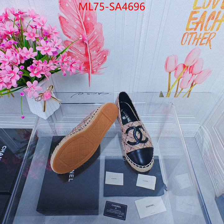 Women Shoes-Chanel what's the best place to buy replica ID: SA4696 $: 75USD