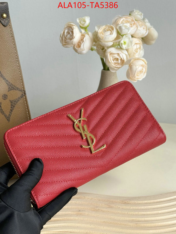 YSL Bags(TOP)-Wallet- customize best quality replica ID: TA5386 $: 105USD,