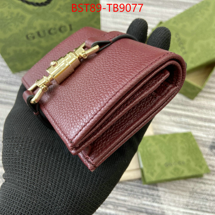 Gucci Bags(TOP)-Wallet- buy replica ID: TB9077 $: 89USD,