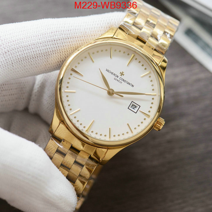 Watch(TOP)-Vacheron Constantin best quality designer ID: WB9336 $: 229USD