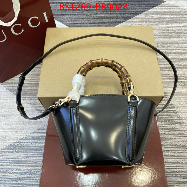 Gucci Bags(TOP)-Diana-Bamboo- knockoff highest quality ID: BB9028 $: 269USD,