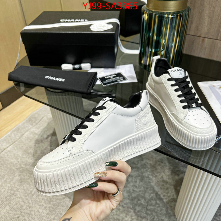 Women Shoes-Chanel top perfect fake ID: SA3385 $: 99USD