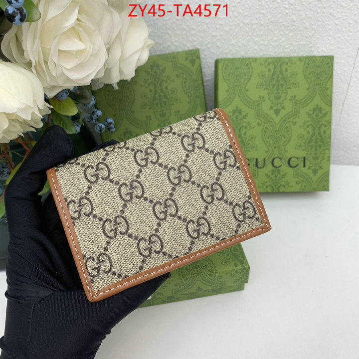 Gucci Bags(4A)-Wallet- 7 star quality designer replica ID: TA4571 $: 45USD,