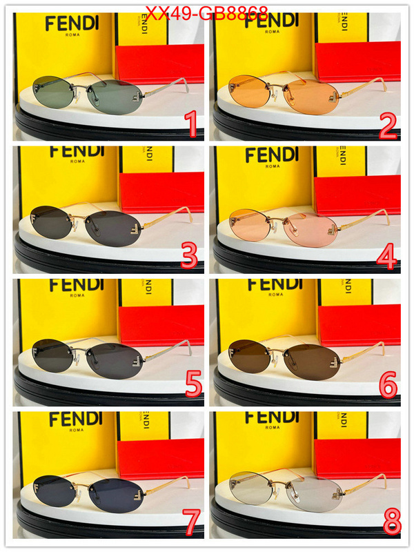 Glasses-Fendi found replica ID: GB8868 $: 49USD