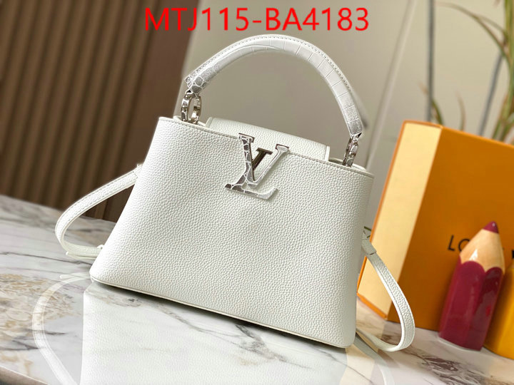 LV Bags(4A)-Handbag Collection- replica wholesale ID: BA4183 $: 115USD,