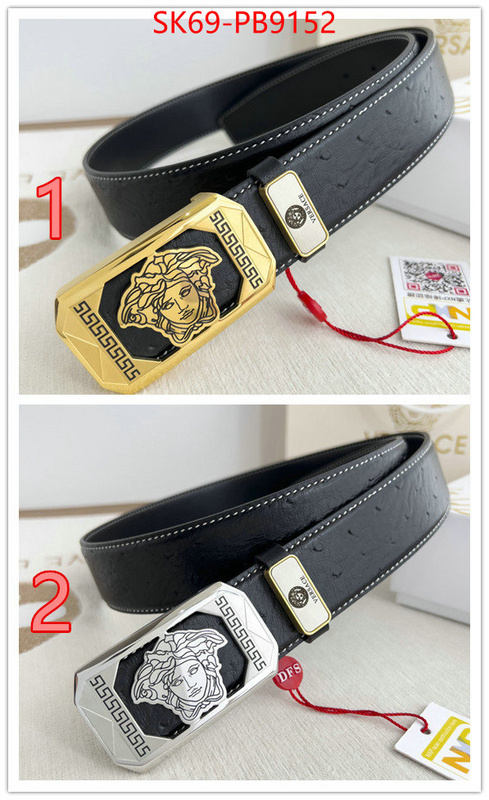 Belts-Versace can you buy knockoff ID: PB9152 $: 69USD