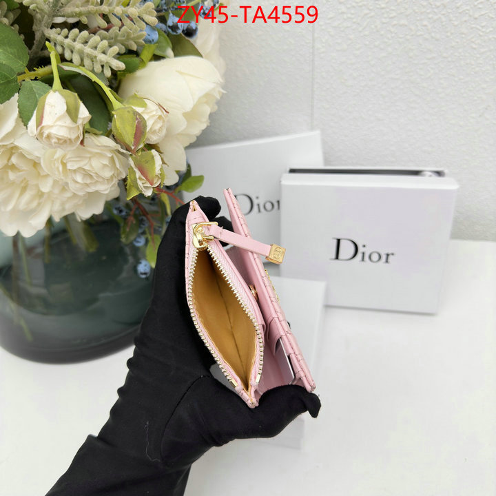 Dior Bags(4A)-Wallet- what is a 1:1 replica ID: TA4559 $: 45USD,