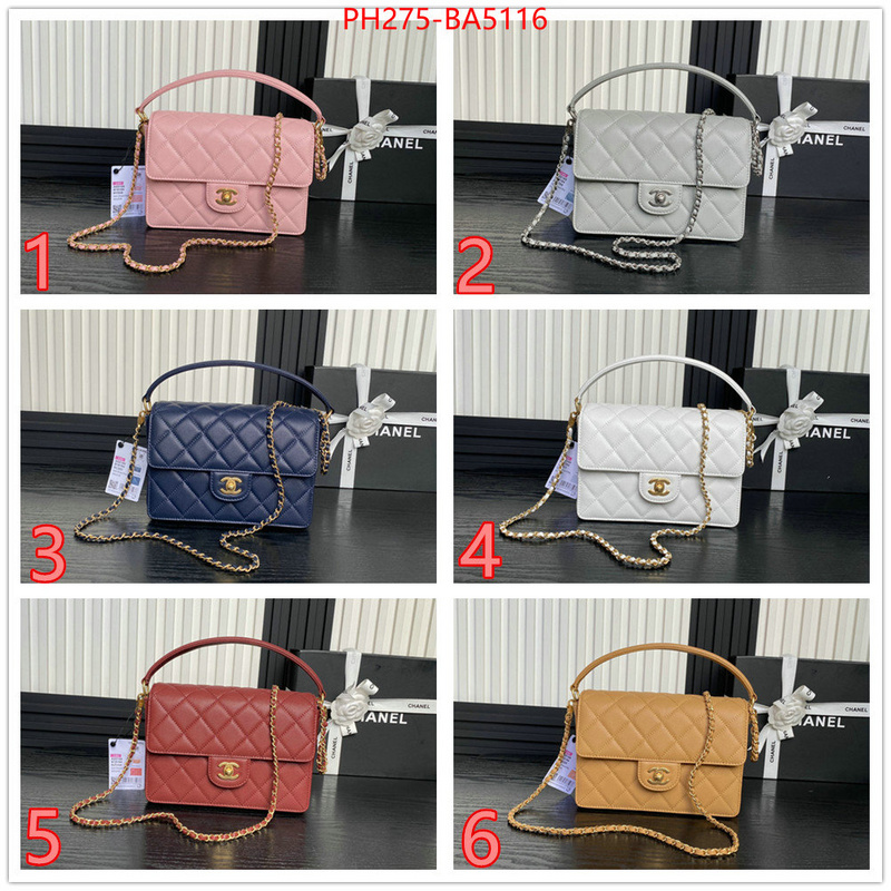 Chanel Bags(TOP)-Crossbody- what are the best replica ID: BA5116 $: 275USD,