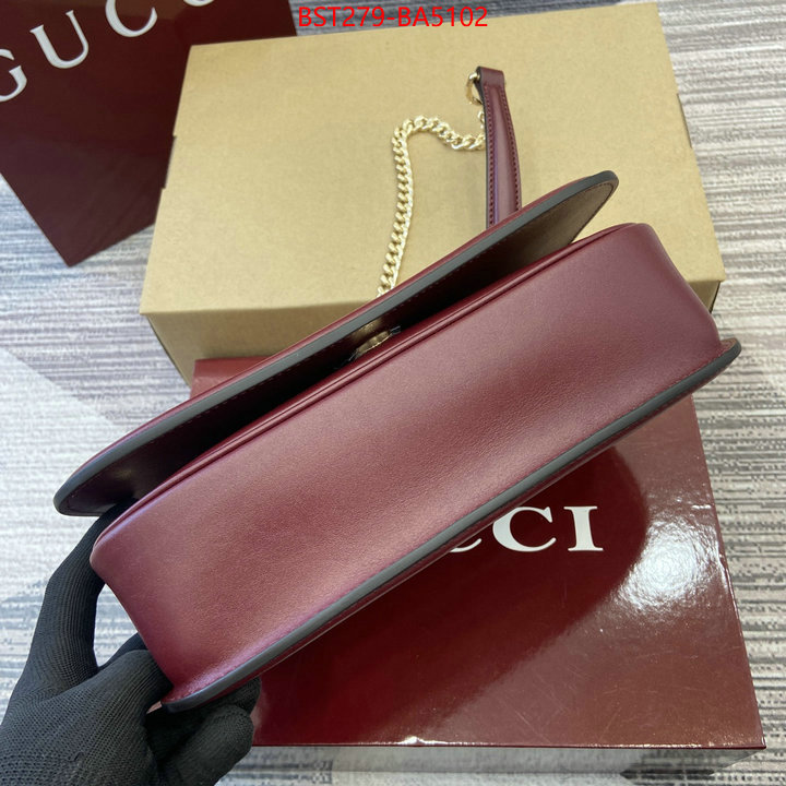 Gucci Bags(TOP)-Crossbody- new designer replica ID: BA5102 $: 279USD,