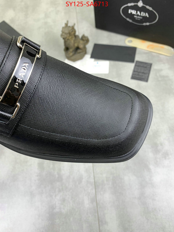 Men shoes-Prada what are the best replica ID: SA6713 $: 125USD