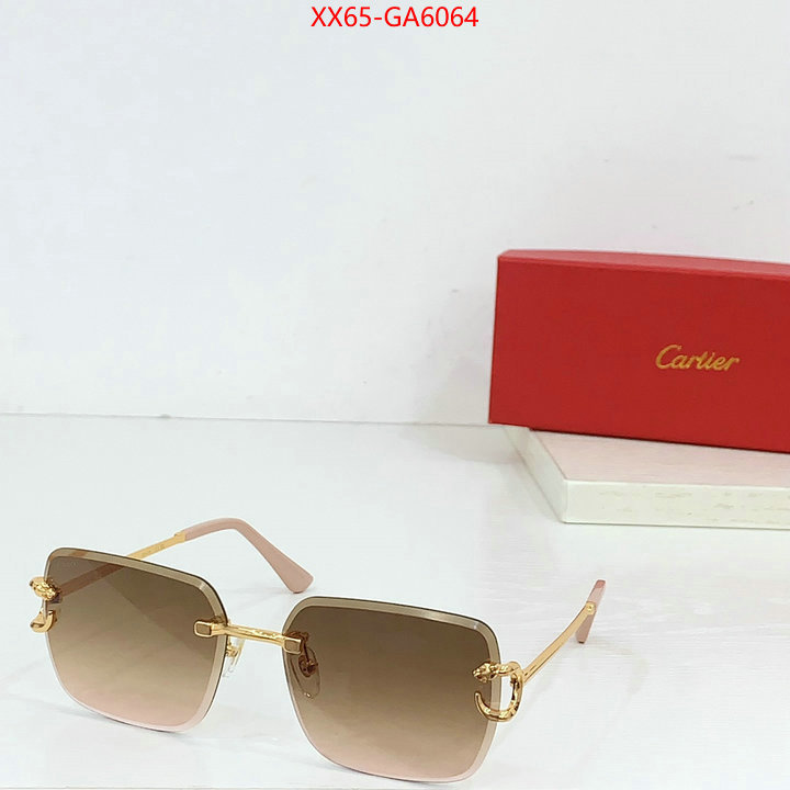 Glasses-Cartier how to buy replcia ID: GA6064 $: 65USD