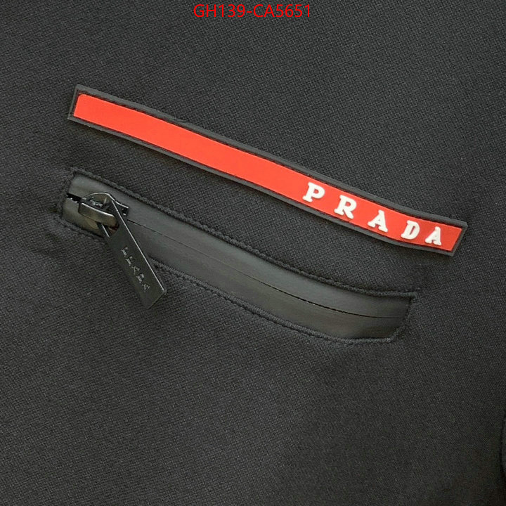 Clothing-Prada knockoff ID: CA5651 $: 139USD