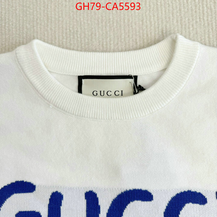 Clothing-Gucci best replica new style ID: CA5593 $: 79USD