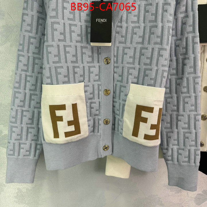 Clothing-Fendi what best replica sellers ID: CA7065 $: 95USD