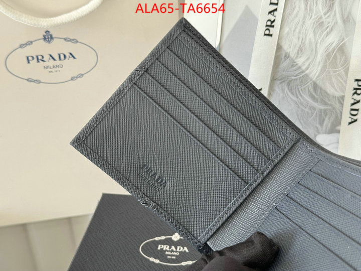 Prada Bags(TOP)-Wallet best luxury replica ID: TA6654 $: 65USD,