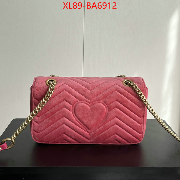 Gucci Bags(4A)-Marmont high quality replica designer ID: BA6912 $: 89USD,