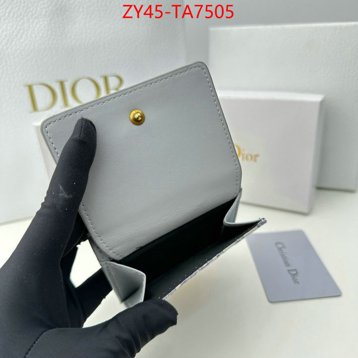 Dior Bags(4A)-Wallet- wholesale ID: TA7505 $: 45USD,