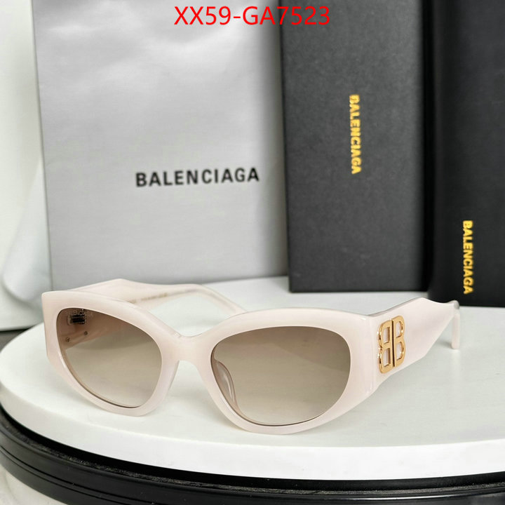 Glasses-Balenciaga fashion ID: GA7523 $: 59USD