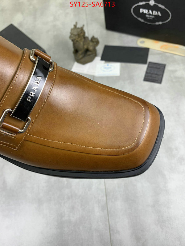 Men shoes-Prada what are the best replica ID: SA6713 $: 125USD