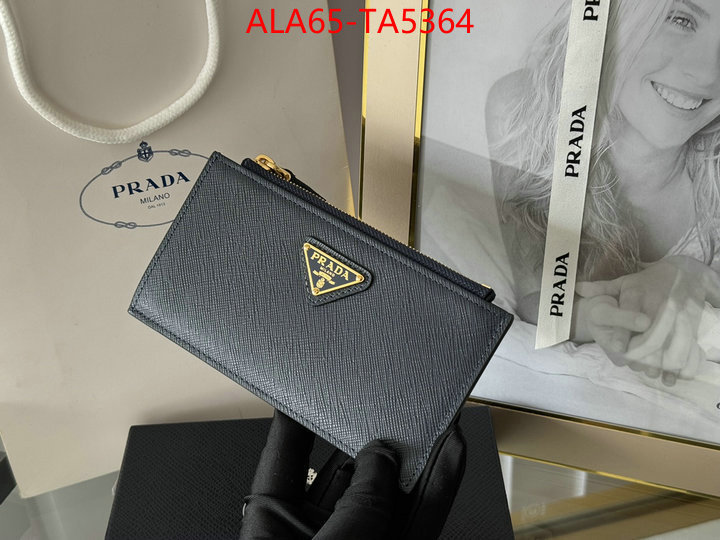 Prada Bags(TOP)-Wallet designer fake ID: TA5364 $: 65USD,