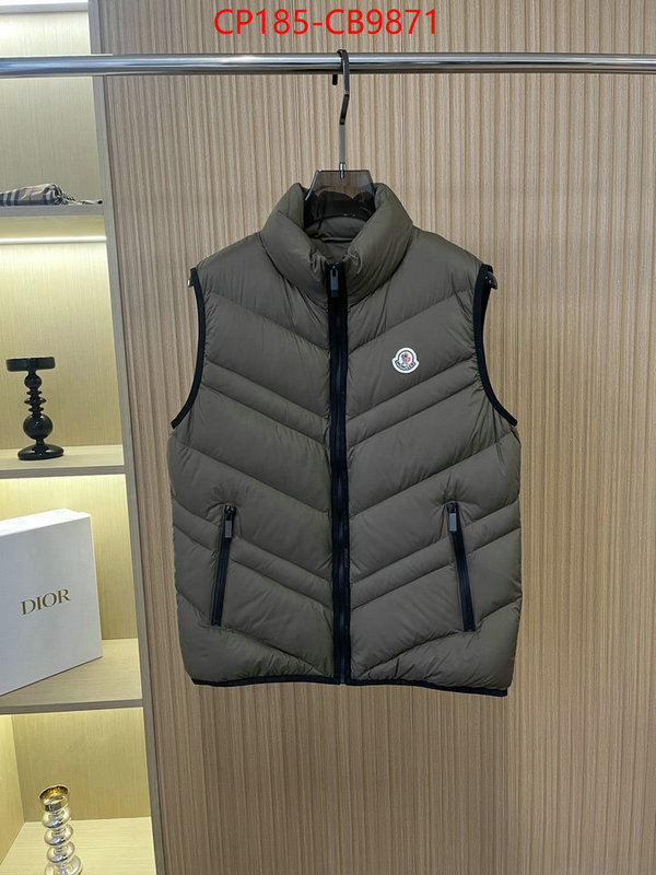 Down jacket Men-Moncler what best replica sellers ID: CB9871 $: 185USD