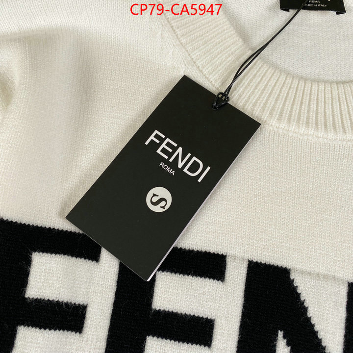 Clothing-Fendi aaaaa+ replica ID: CA5947 $: 79USD