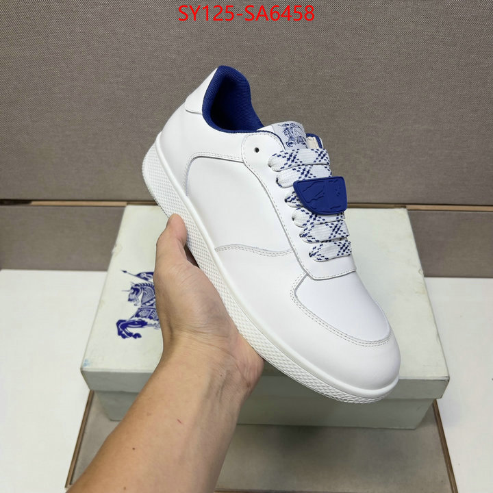 Men Shoes-Burberry top quality replica ID: SA6458 $: 125USD