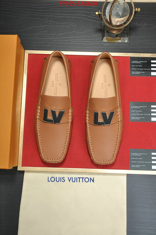 Men Shoes-LV fake aaaaa ID: SA6600 $: 105USD