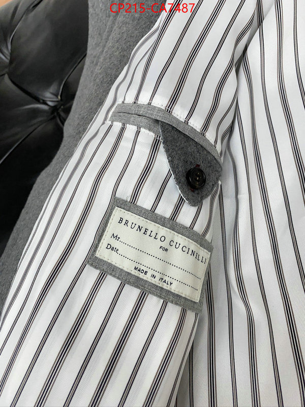 Clothing-Brunello Cucinelli where should i buy replica ID: CA7487 $: 215USD