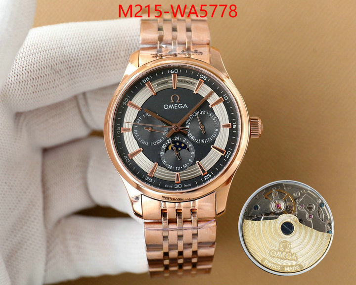 Watch(TOP)-Omega how to buy replcia ID: WA5778 $: 215USD