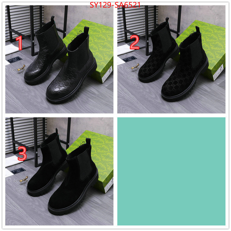 Men Shoes-Gucci 1:1 replica wholesale ID: SA6521 $: 129USD