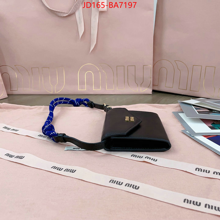 Miu Miu Bags(TOP)-Crossbody- where can i buy the best quality ID: BA7197 $: 165USD,