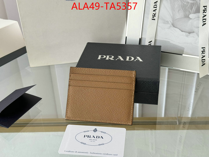 Prada Bags(TOP)-Wallet 7 star collection ID: TA5357 $: 49USD,