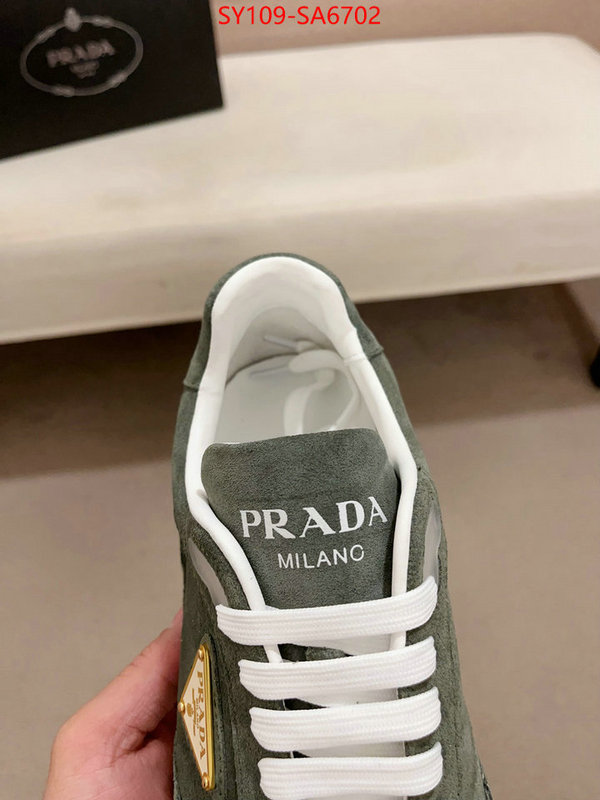 Men shoes-Prada top brands like ID: SA6702 $: 109USD