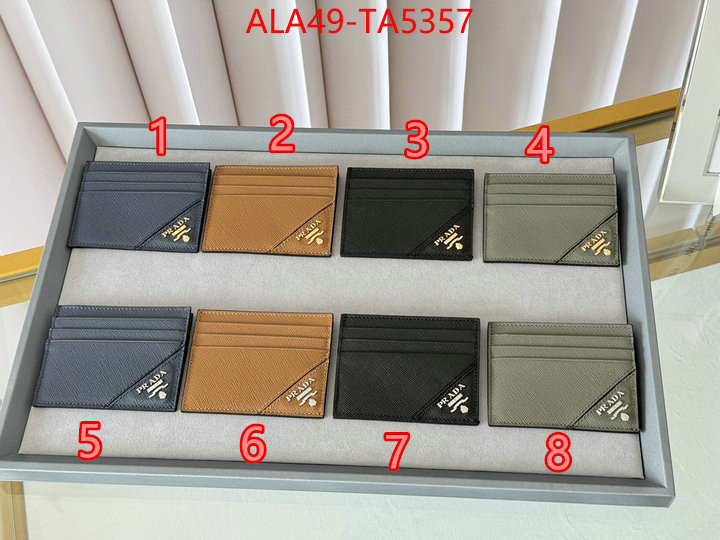 Prada Bags(TOP)-Wallet 7 star collection ID: TA5357 $: 49USD,