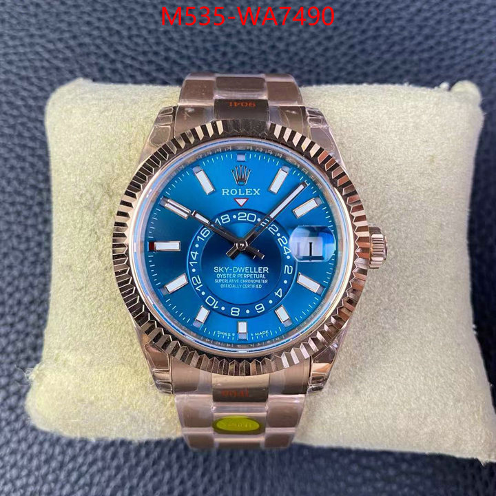 Watch(TOP)-Rolex luxury fake ID: WA7490 $: 535USD