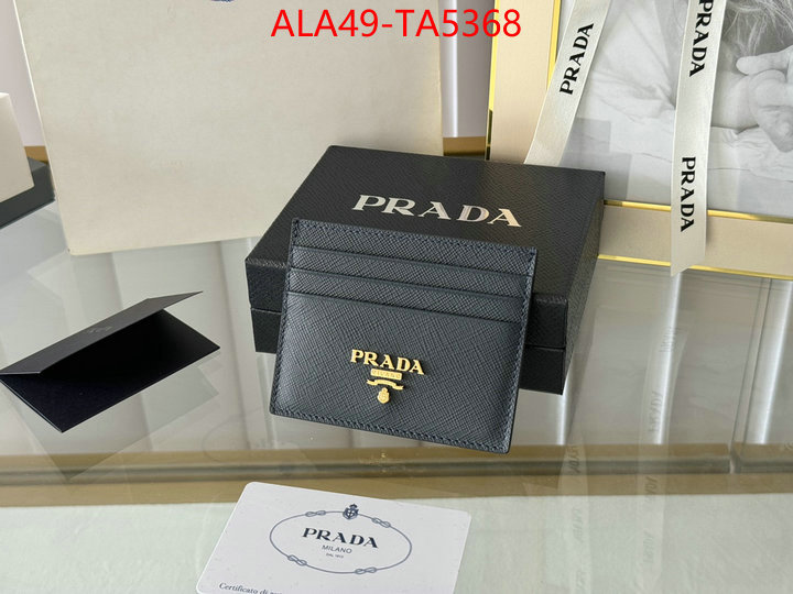 Prada Bags(TOP)-Wallet high quality replica ID: TA5368 $: 49USD,