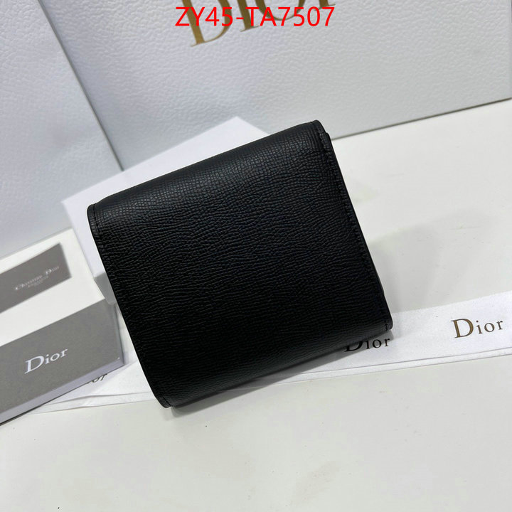 Dior Bags(4A)-Wallet- is it illegal to buy dupe ID: TA7507 $: 45USD,