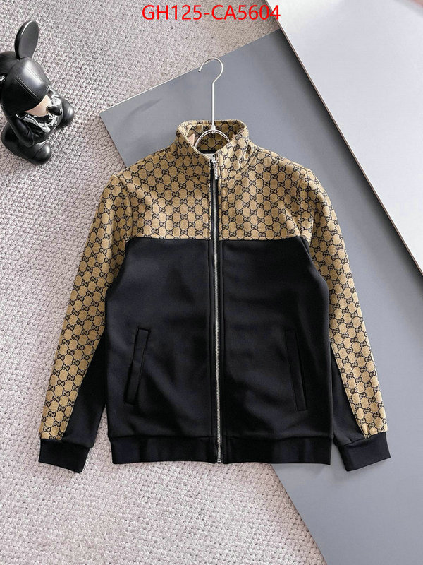 Clothing-Gucci designer wholesale replica ID: CA5604 $: 125USD