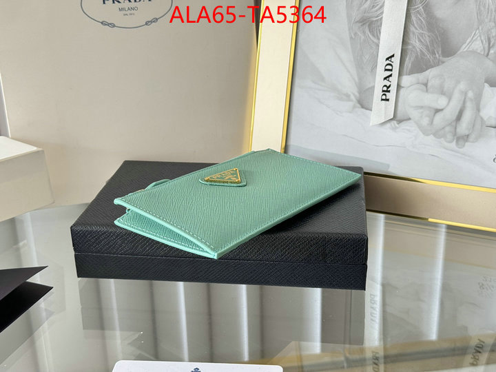 Prada Bags(TOP)-Wallet designer fake ID: TA5364 $: 65USD,