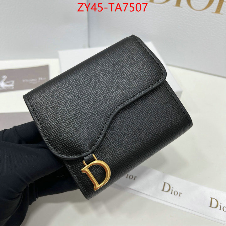 Dior Bags(4A)-Wallet- is it illegal to buy dupe ID: TA7507 $: 45USD,