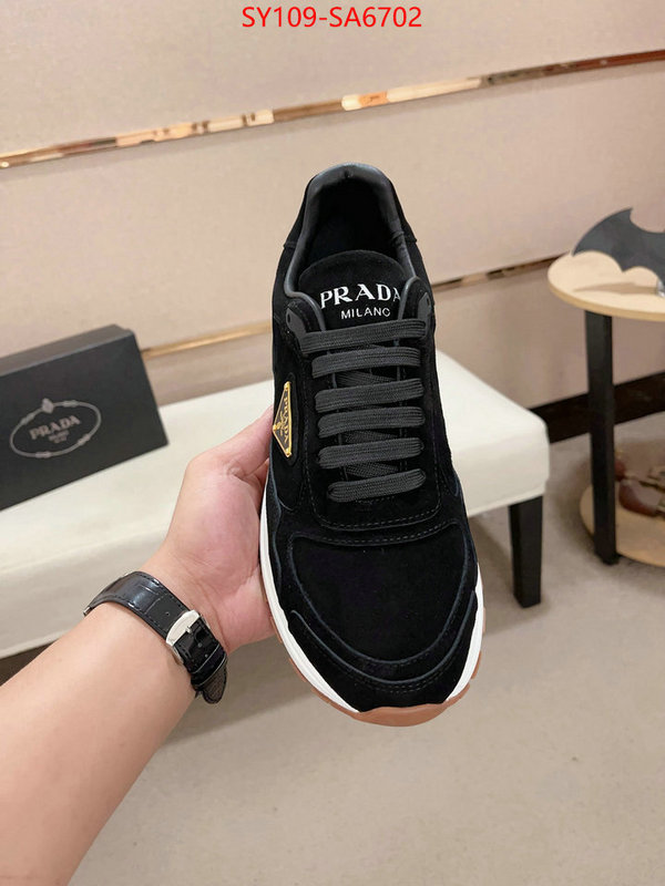 Men shoes-Prada top brands like ID: SA6702 $: 109USD