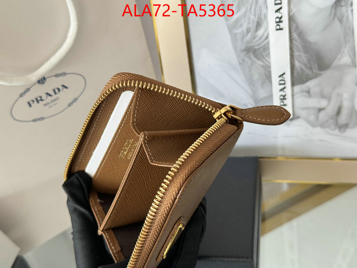 Prada Bags(TOP)-Wallet mirror copy luxury ID: TA5365 $: 72USD,