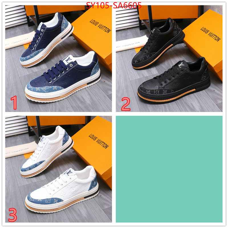 Men Shoes-LV we provide top cheap aaaaa ID: SA6605 $: 105USD