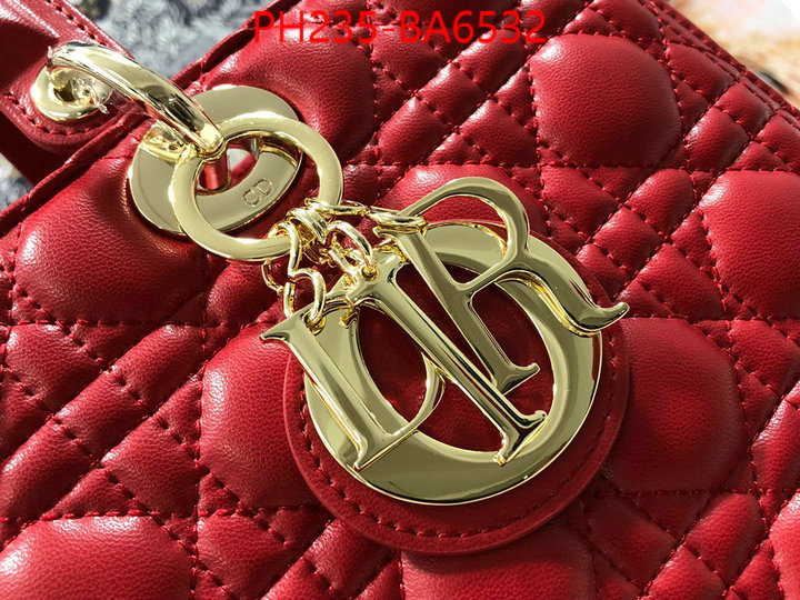 Dior Bags(TOP)-Lady- mirror copy luxury ID: BA6532 $: 235USD,