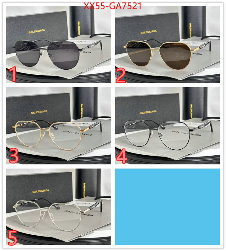 Glasses-Balenciaga we provide top cheap aaaaa ID: GA7521 $: 55USD