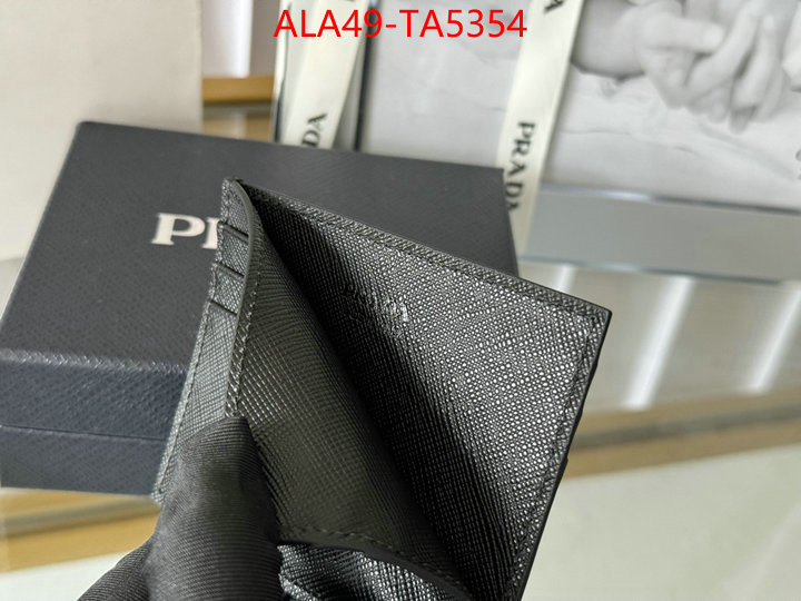 Prada Bags(TOP)-Wallet where to buy the best replica ID: TA5354 $: 49USD,