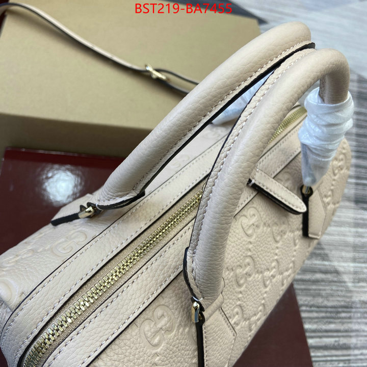 Gucci Bags(TOP)-Handbag- high quality replica ID: BA7455 $: 219USD,