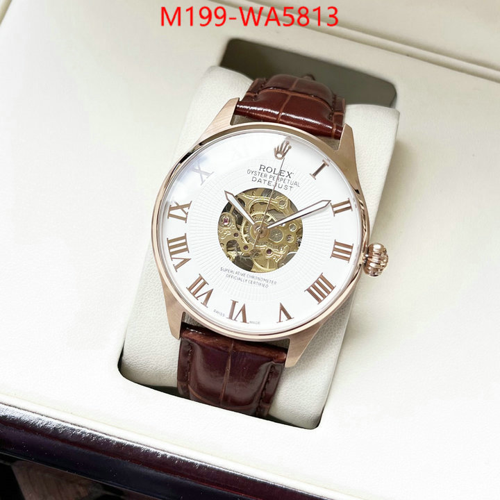 Watch(TOP)-Rolex replica wholesale ID: WA5813 $: 199USD