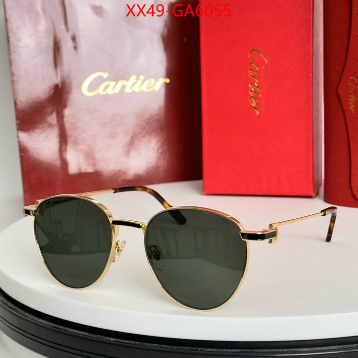 Glasses-Cartier 7 star replica ID: GA6055 $: 49USD